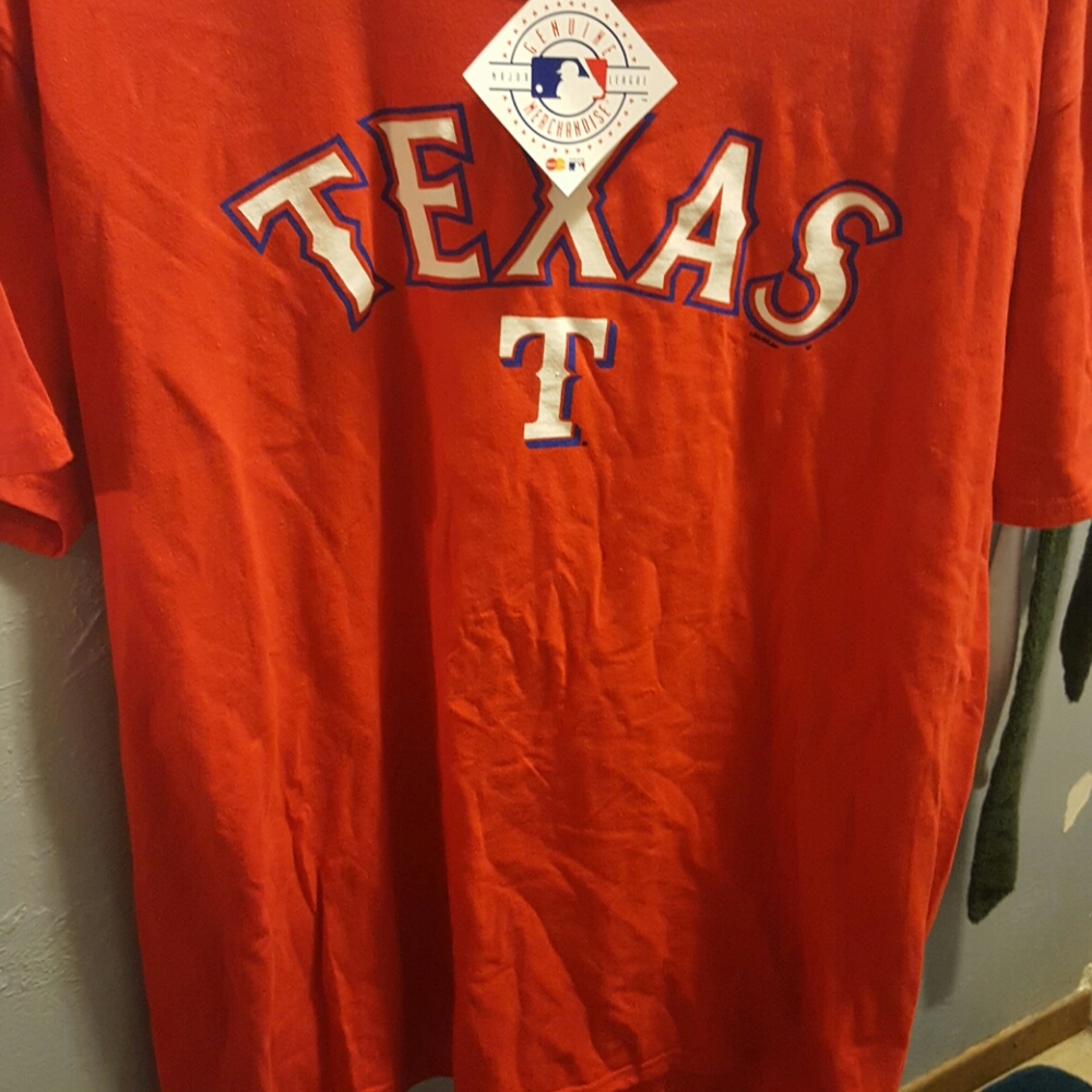 Texas Rangers Tshirt T-shirt new with tags size 2X